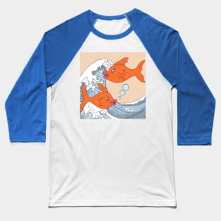 Floatin' Koi Baseball T-Shirt